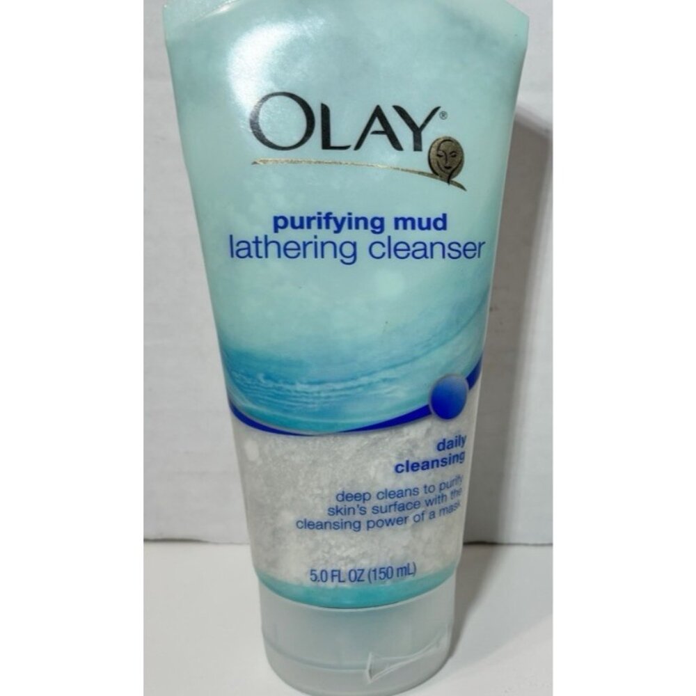 Olay Daily cleansing Purifying mud lathering cleanser 5 Oz Vintage Discontinued - Picture 2 of 5
